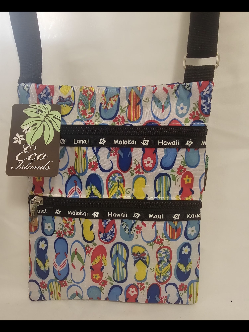 Eco Islands Flip-Flop Crossbody Bag in Multicolor